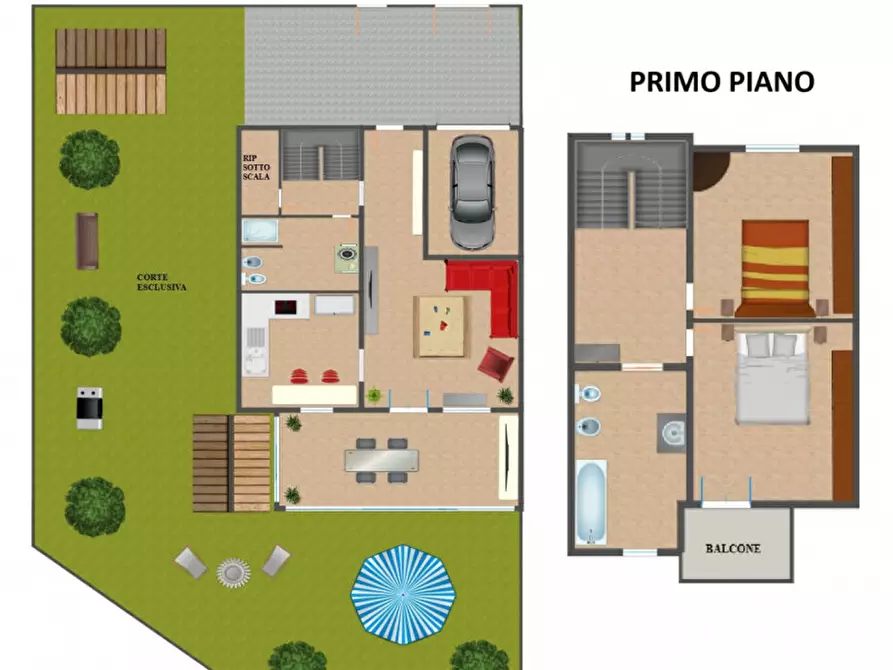 Immagine 48 di Villetta a schiera in vendita  in via paolo borsellino a San Giovanni In Persiceto