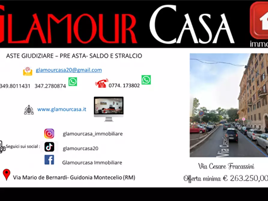 Immagine 1 di Appartamento in vendita  in Via Cesare Fracassini a Roma