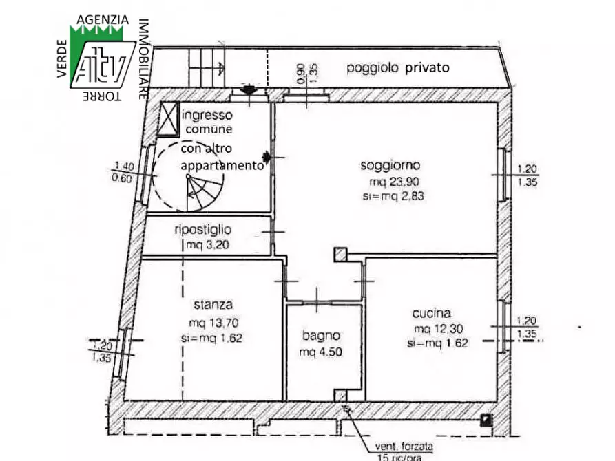 Immagine 35 di Appartamento in vendita  in Maso Milano a Sporminore
