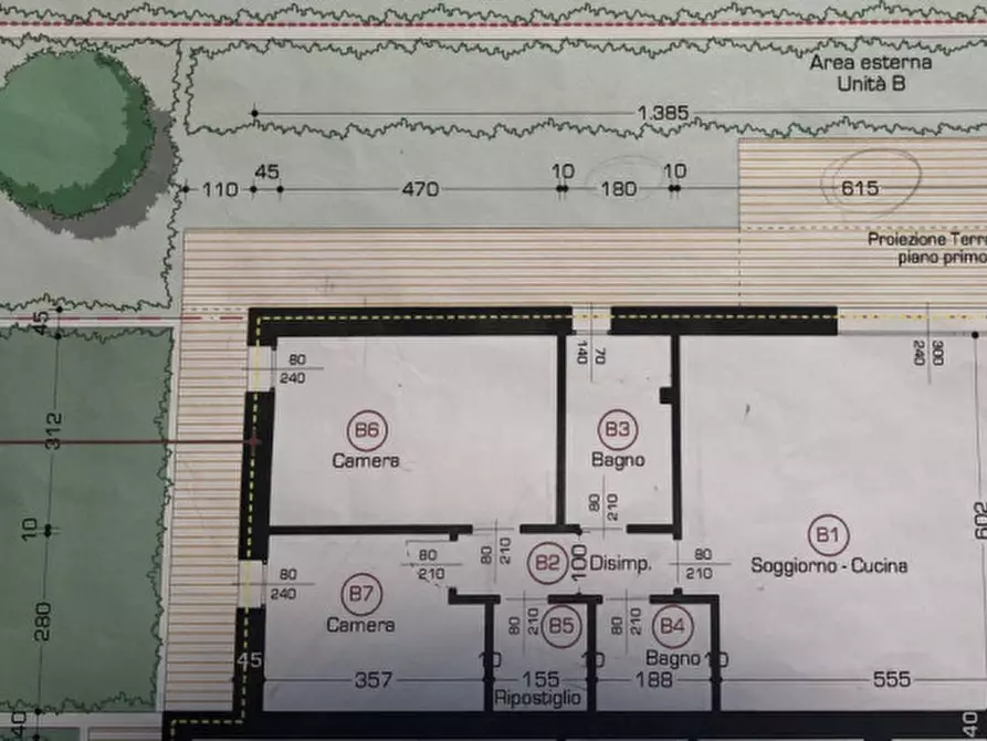 Immagine 4 di Appartamento in vendita  in via danimarca a Castelfranco Veneto
