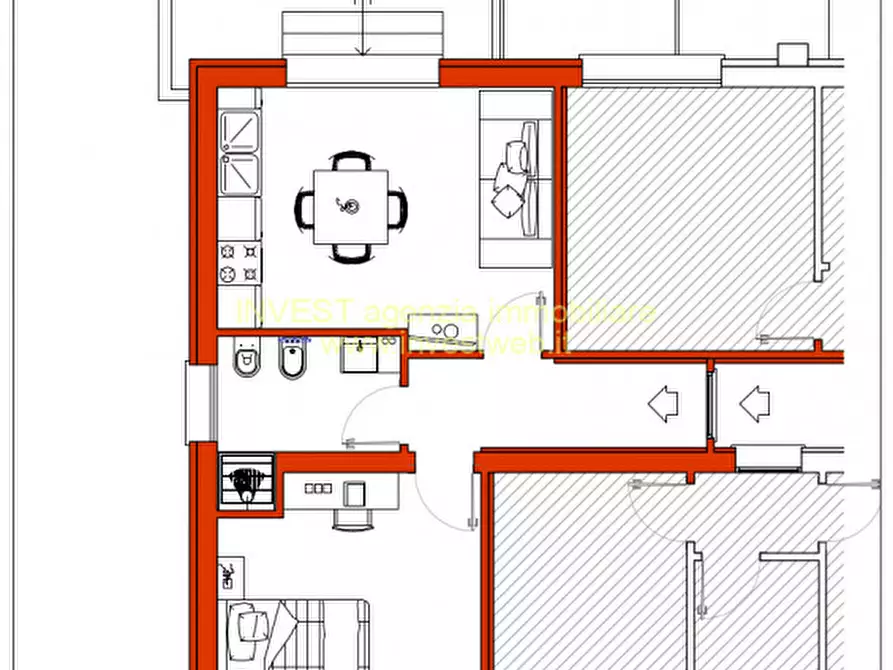 Immagine 8 di Appartamento in vendita  a Cavarzere