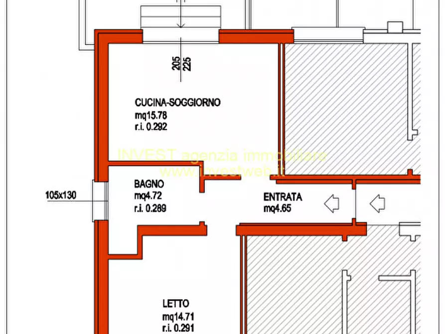 Immagine 9 di Appartamento in vendita  a Cavarzere