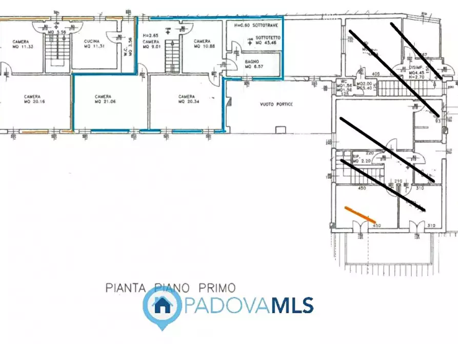 Immagine 5 di Casa trifamiliare in vendita  in Via Sette Martiri a Padova