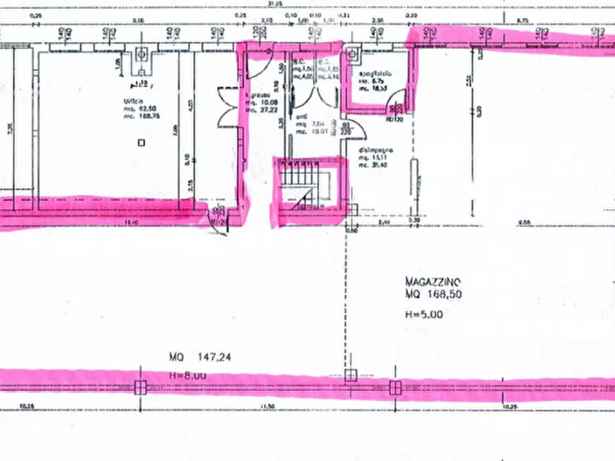 Immagine 12 di Capannone industriale in affitto  in Via Bragni a Cadoneghe