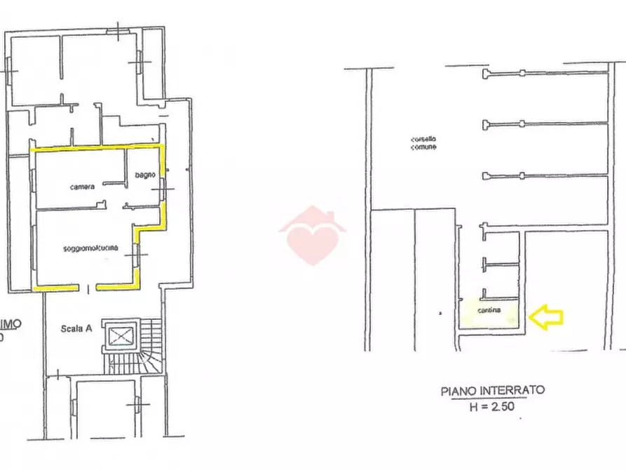 Immagine 34 di Appartamento in vendita  in Via Edmondo De Amicis 6 a Gorgonzola