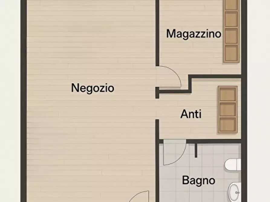 Immagine 4 di Negozio in vendita  in piazza San Giovanni Battista a San Bonifacio