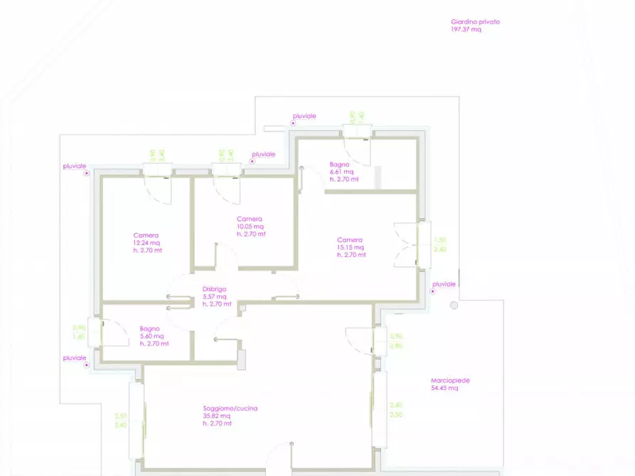 Immagine 9 di Appartamento in vendita  in Via Alessandro Manzoni a Zevio