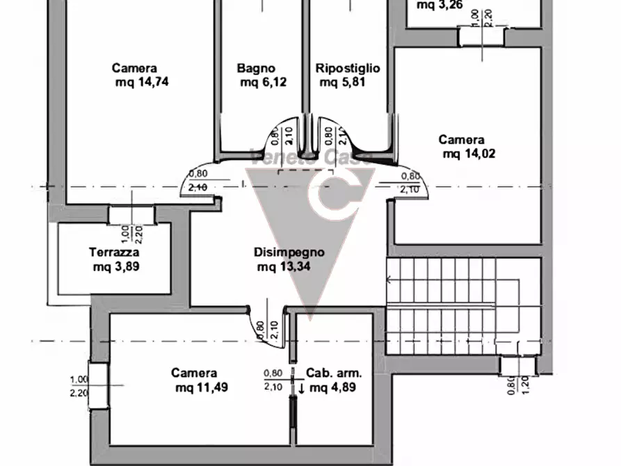 Immagine 8 di Casa bifamiliare in vendita  a Dolo