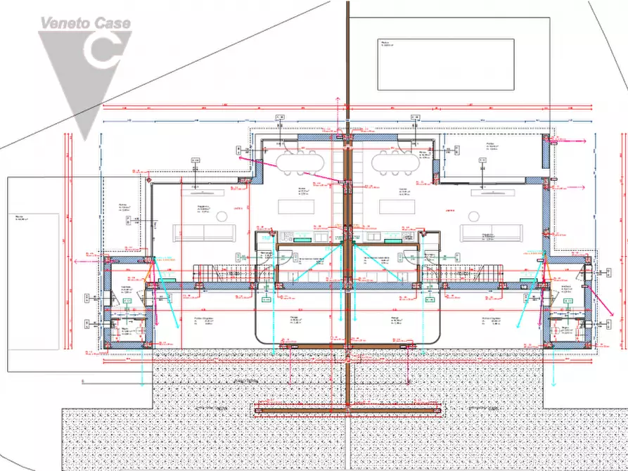 Immagine 34 di Casa bifamiliare in vendita  a Noventa Padovana