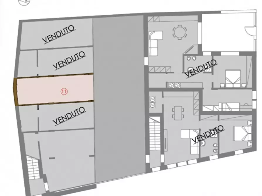 Immagine 29 di Appartamento in vendita  in Via Giacomo Puccini a Castelfranco Veneto