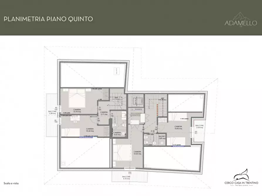 Immagine 18 di Appartamento in vendita  in Via Binelli, 3 a Pinzolo