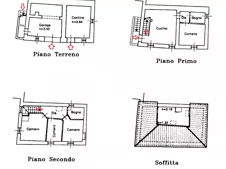 Immagine 22 di Casa bifamiliare in vendita  in Via Dei Fossi a Sinalunga