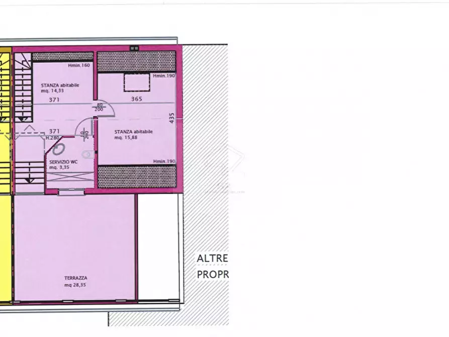 Immagine 3 di Appartamento in vendita  in via tizziano aspetti a Padova