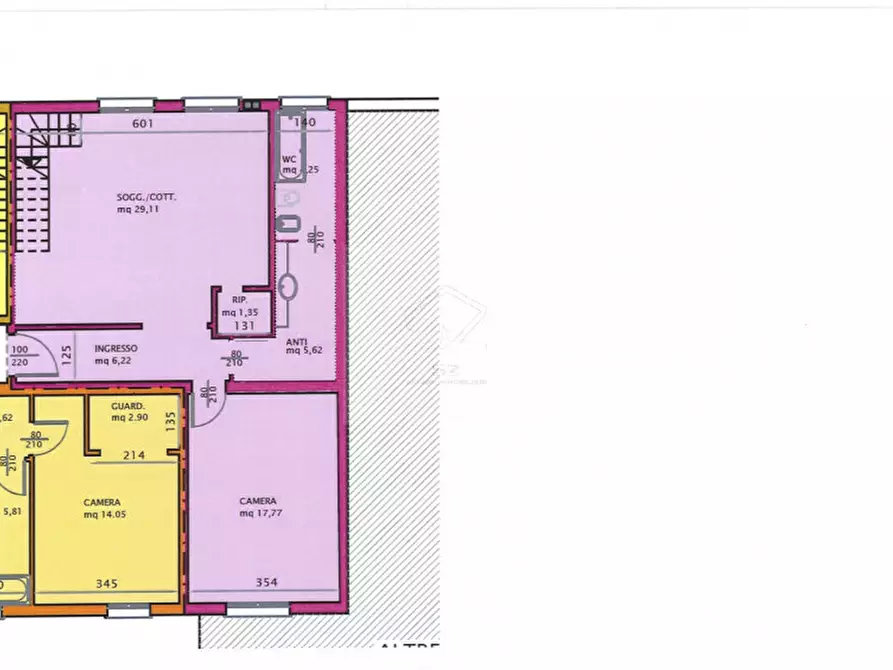 Immagine 4 di Appartamento in vendita  in via tizziano aspetti a Padova