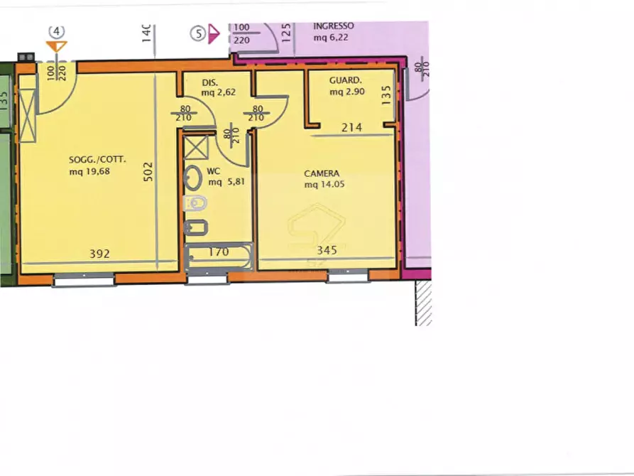 Immagine 3 di Appartamento in vendita  in VIA TIZZIANO ASPETTI a Padova