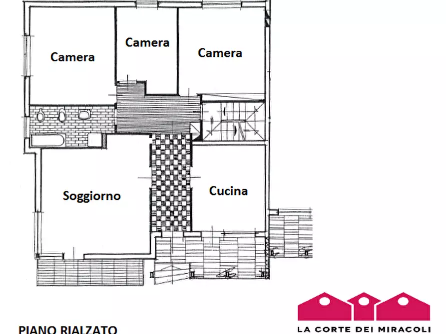 Immagine 30 di Casa bifamiliare in vendita  in Via Giardini 100 a Arcugnano