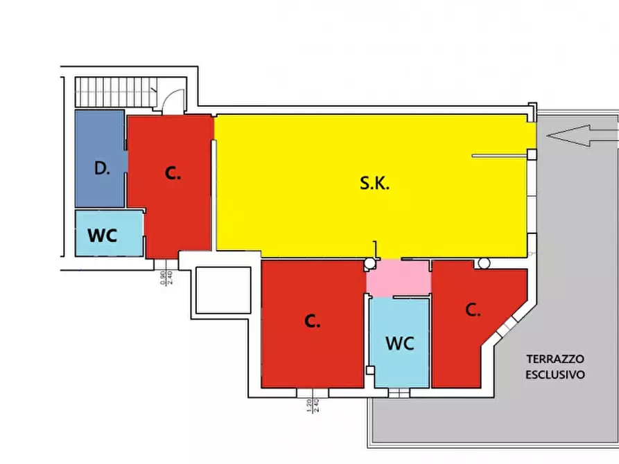Immagine 15 di Appartamento in vendita  a Mozzecane