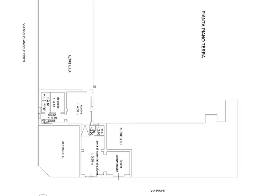 Immagine 6 di Negozio in vendita  in Via Piave, 51 a Pescara