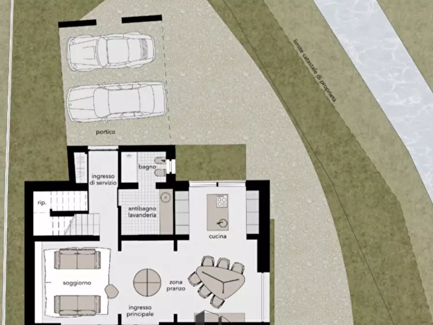 Immagine 27 di Casa indipendente in vendita  in Viale Colli Euganei a Abano Terme