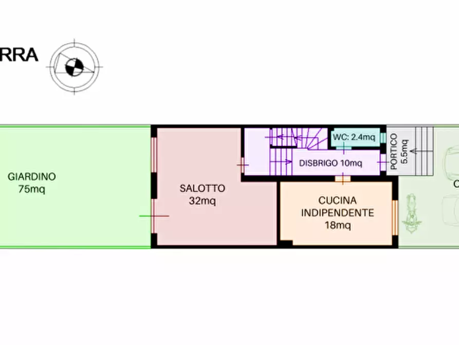 Immagine 61 di Villetta a schiera in vendita  in via Friedrich Ortler 6 a Egna .Neumarkt.