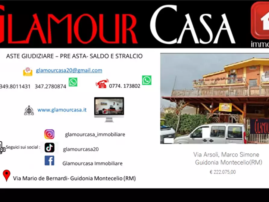 Immagine 1 di Appartamento in vendita  in Via Arsoli a Guidonia Montecelio