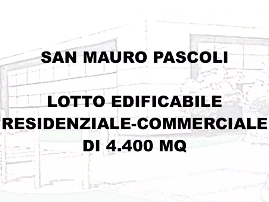 Immagine 1 di Terreno in vendita  in piazza mazzini a San Mauro Pascoli