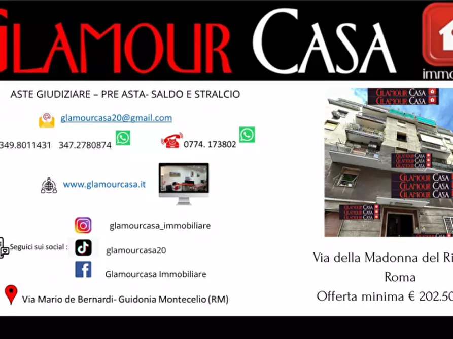 Immagine 1 di Appartamento in vendita  in Via della Madonna del Riposo a Roma