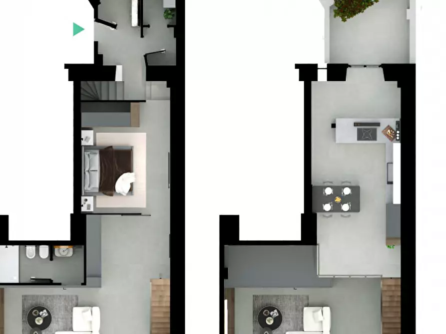 Immagine 13 di Loft/Open space in vendita  in Corso Palermo, 60 a Torino