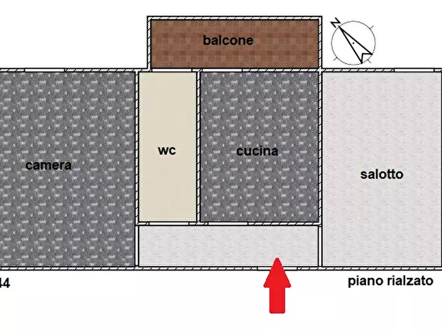 Immagine 19 di Appartamento in vendita  in Via Molino Vecchio a Imola