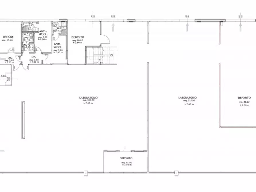 Immagine 1 di Capannone industriale in vendita  in via otorino respighi a Gatteo