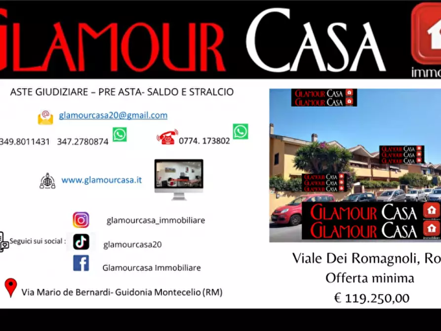 Immagine 1 di Villetta a schiera in vendita  in Viale dei Romagnoli a Roma