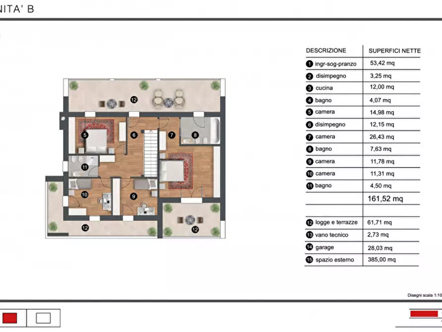 Immagine 11 di Casa indipendente in vendita  in via san lorenzo a Abano Terme