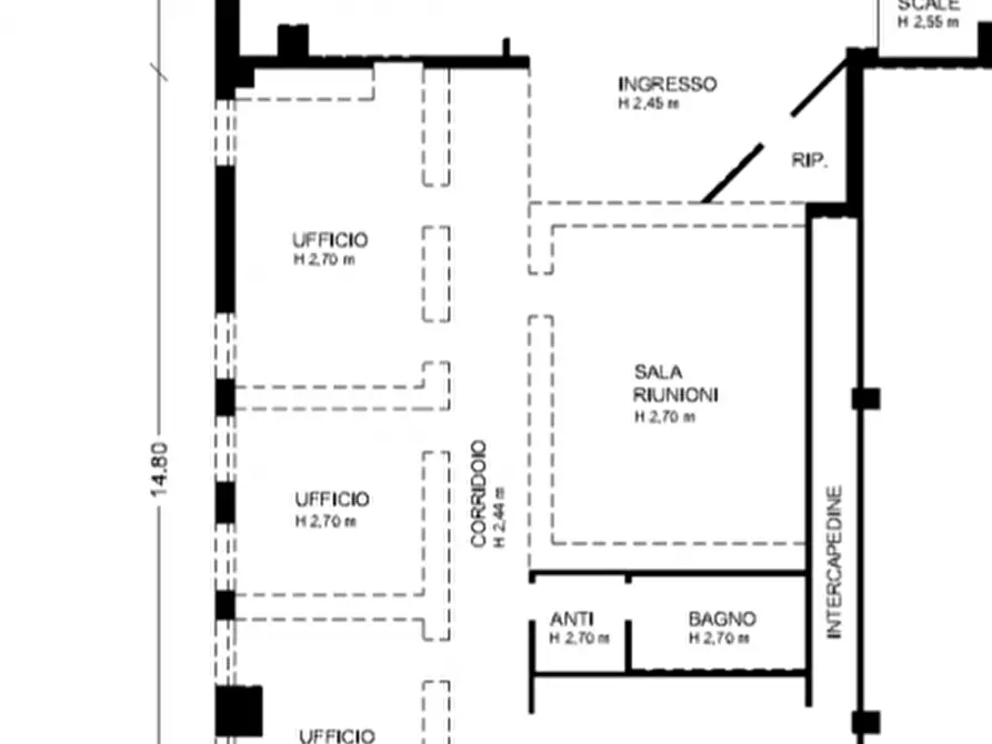 Immagine 7 di Ufficio in affitto  in Via Giuseppe Di Vittorio a Lavis