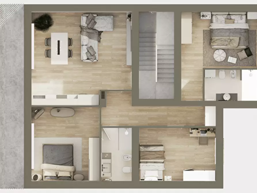 Immagine 13 di Casa bifamiliare in vendita  in Via Guglelmo Marconi 32 a Negrar di Valpolicella