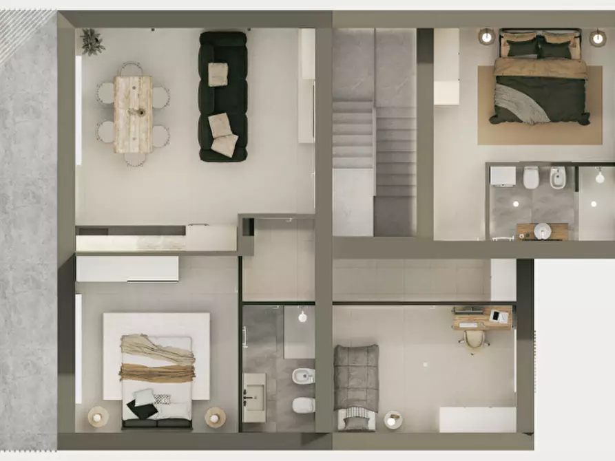 Immagine 14 di Casa bifamiliare in vendita  in Via Guglelmo Marconi 32 a Negrar di Valpolicella