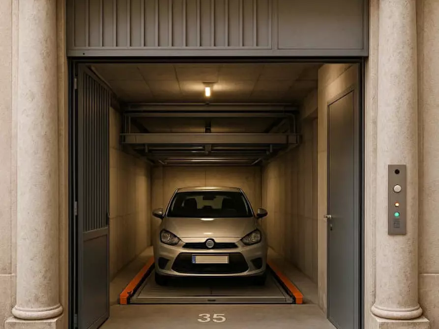 Immagine 2 di Posto auto in vendita  in Corso Palladio 27 a Vicenza