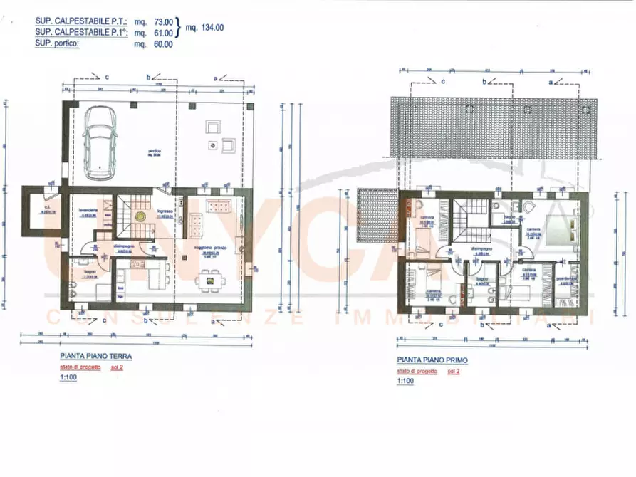 Immagine 10 di Rustico / casale in vendita  in Via Roma a Montegaldella