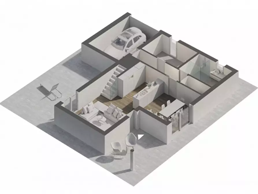 Immagine 4 di Casa indipendente in vendita  in Via Giuseppe Berto a Montebelluna