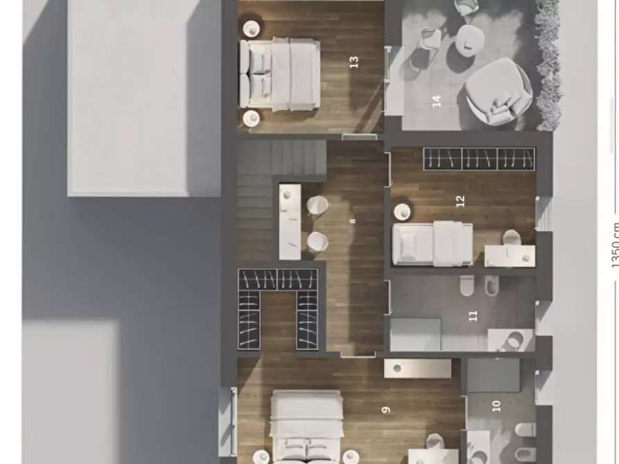 Immagine 13 di Casa indipendente in vendita  in Via Giuseppe Berto a Montebelluna