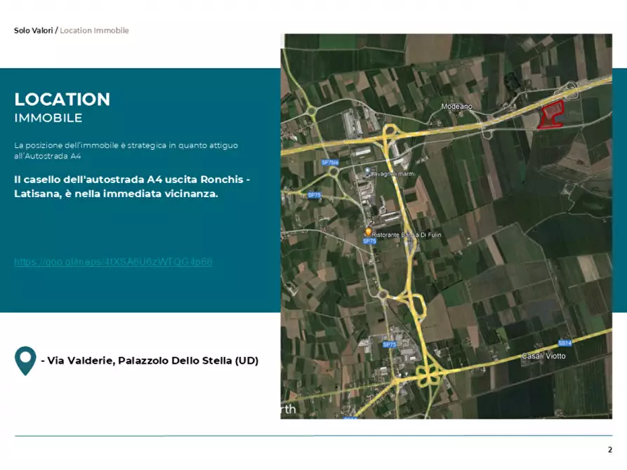 Immagine 3 di Capannone industriale in affitto  a Udine