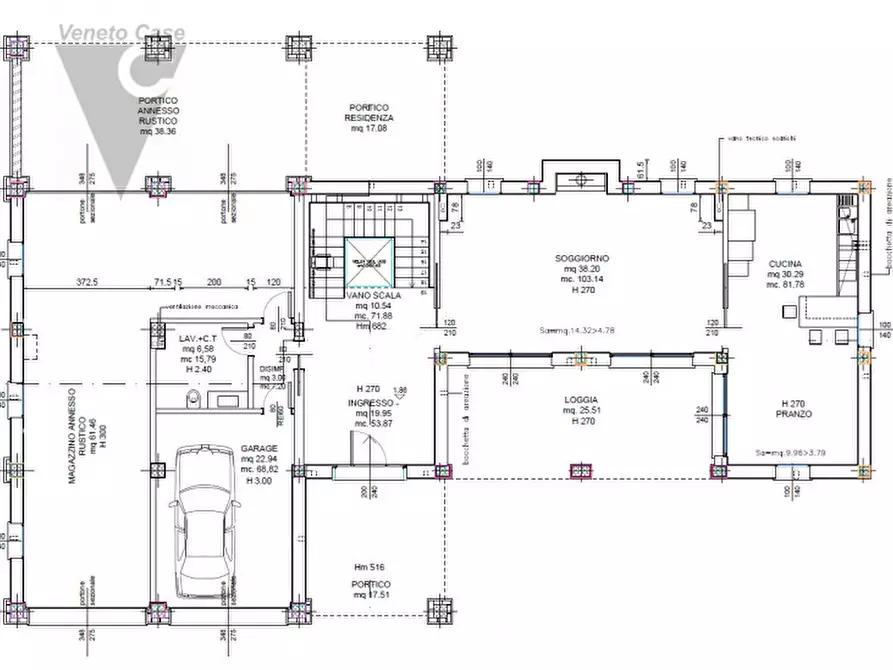 Immagine 32 di Villa in vendita  a Legnaro