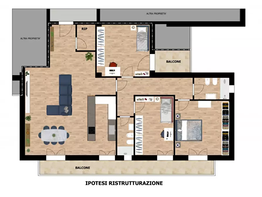 Immagine 16 di Appartamento in vendita  in Via Fratelli Rosselli a Trepuzzi