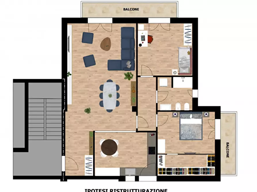 Immagine 17 di Appartamento in vendita  in Via Fratelli Rosselli a Trepuzzi