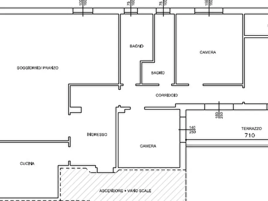 Immagine 23 di Appartamento in vendita  in via Riello 10 a Vicenza