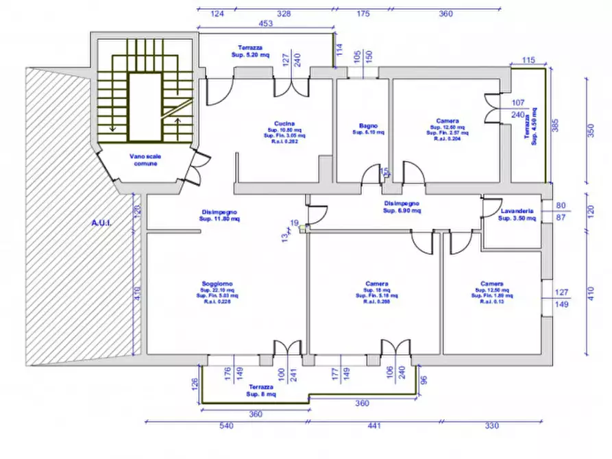 Immagine 21 di Appartamento in vendita  in Via Ubaldo Oppi 10 a Vicenza