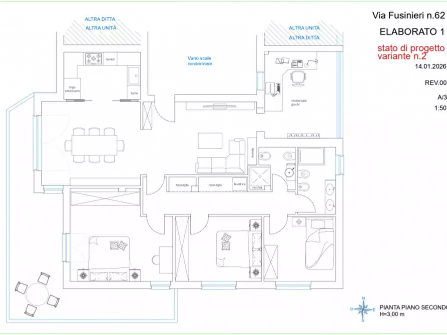 Immagine 8 di Appartamento in vendita  in Viale Ambrogio Fusinieri 62 a Vicenza