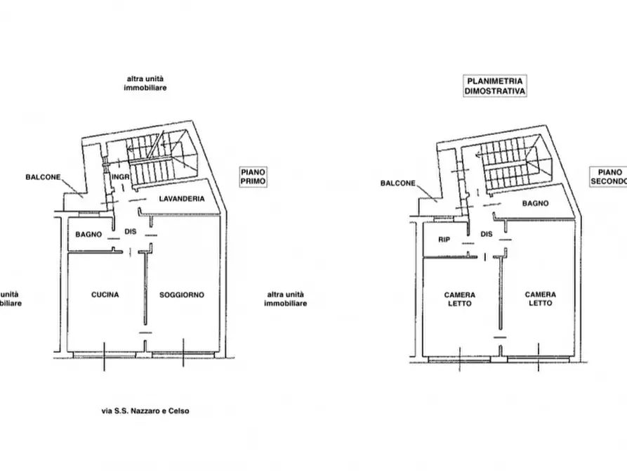 Immagine 24 di Appartamento in vendita  in via S.S. Nazzaro e Celso n° 26 a Sannazzaro De' Burgondi