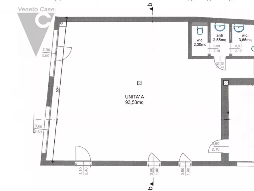 Immagine 16 di Attività commerciale in vendita  in Via Gauslino a Piove Di Sacco