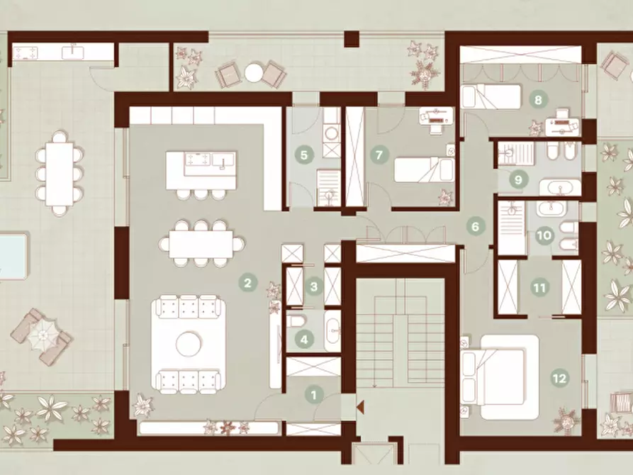 Immagine 14 di Attico in vendita  in Via Ca' Dolfin a Bassano Del Grappa