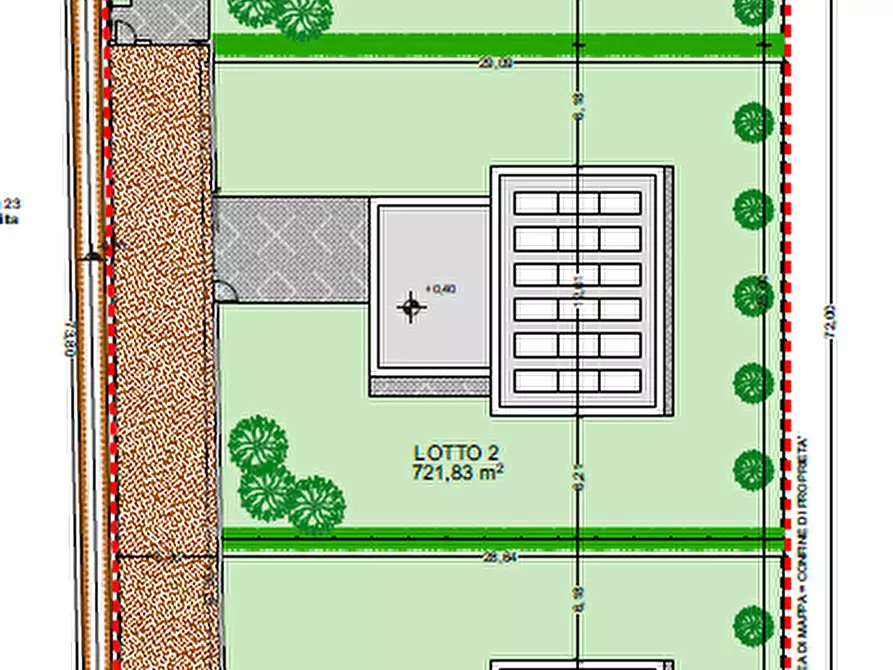 Immagine 3 di Terreno in vendita  in via Rodari a Pianiga